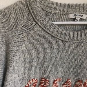Madewell embroidered  Sweater
